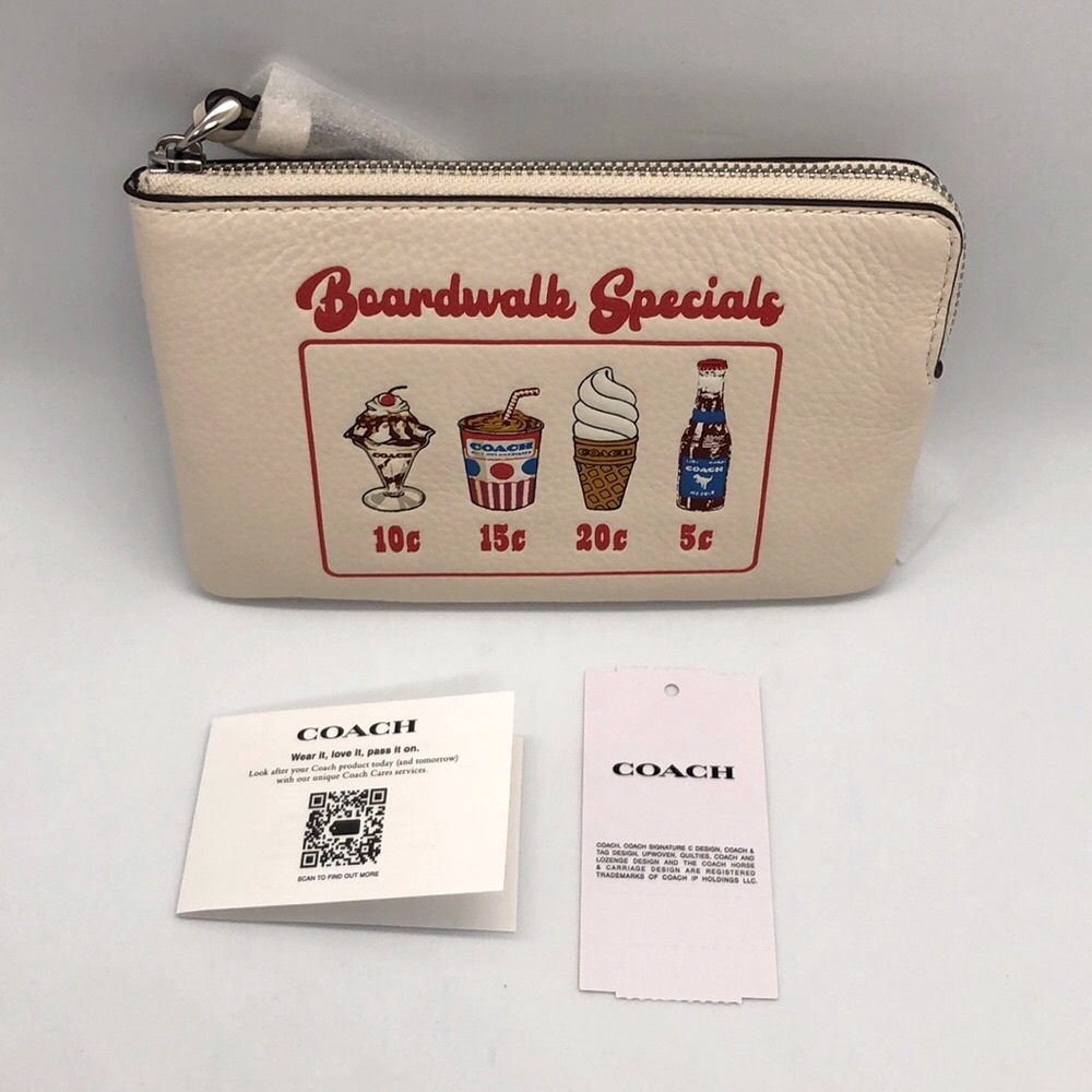 Coach Wristlet “Boardwalk Specials”, NWT